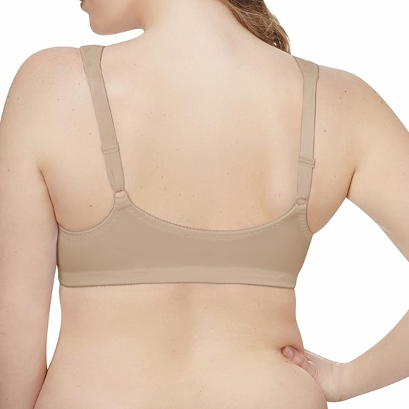 42D Plus Size Women's Easy On Front Close Wirefree Bra. - Picture 2 of 13